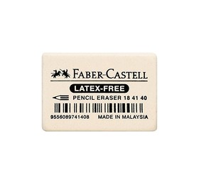 Faber Castell - Gomme Caoutchouc 7041-40 - Latex Free