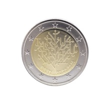 Pièce de monnaie 2 euro commémorative estonie 2020 – traité de tartu