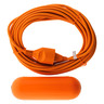 Prolongateur 2x 1 5mm² orange 10m avec boîtier étanche - zenitech