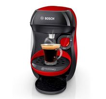 Machine à café multi-boissons - BOSCH - TASSIMO - T10 HAPPY - Rouge et anthracite