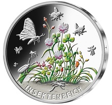 Pièce de monnaie 5 euro Allemagne 2022 F BE – Royaume des insectes