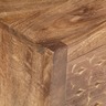 vidaXL Table de chevet 40 x 30 x 50 cm Bois de manguier massif