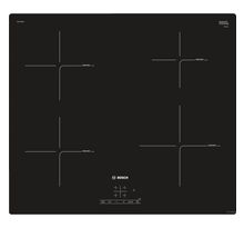 BOSCH PUE611BB1E Table de cuisson induction - 4 foyers - 4600 W - L 59,2 x P52,2 cm - Revetement verre - Coloris noir