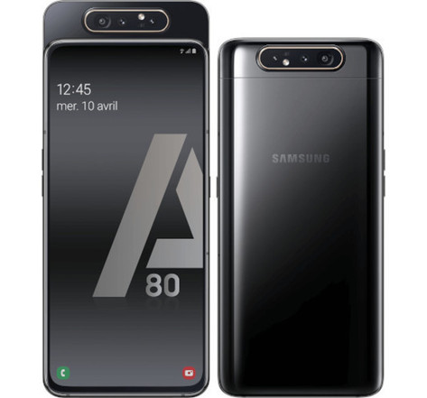 Samsung Galaxy A80 Dual Sim - Noir - 128 Go