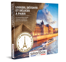 SMARTBOX - Coffret Cadeau - Loisirs, détente et délices à Paris - Plus de 170 expériences gourmandes, relaxantes ou palpitantes à Paris