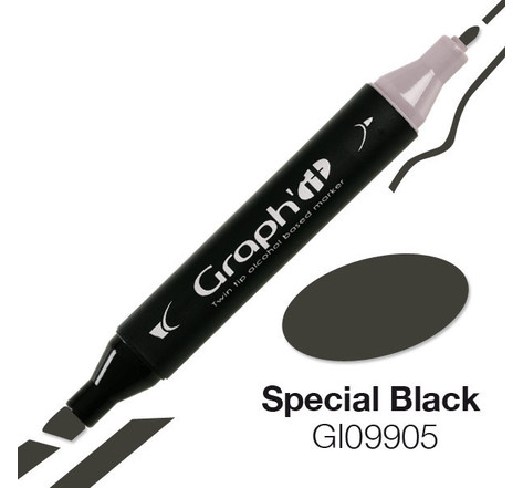 Marqueur à l'alcool Graph'it 9905 Special Black