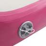 vidaXL Tapis gonflable de gymnastique avec pompe 200x200x10cm PVC Rose