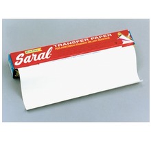 Papier transfert Saral 12 feuilles 45 x 61 cm Blanc