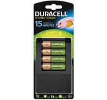 Chargeur 'CEF 15' Ultra Rapide 15 minutes Avec 4 Piles AA DURACELL