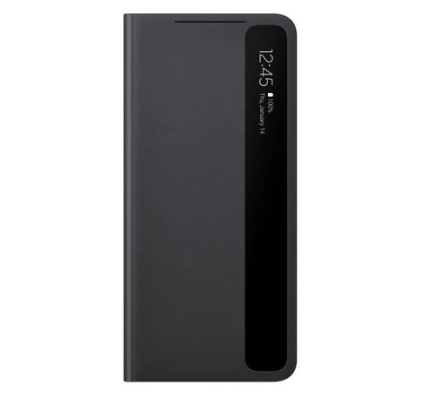 Smart Clear View Cover S21 Ultra Noir