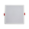 Spot encastrable led carré - super slim - cons. 12w - 1450 lumens - blanc neutre