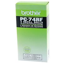 Brother pc74 transfert thermique pack de 4 noir pc74rf