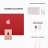 Apple - 24 iMac Retina 4,5K (2021) - Puce Apple M1 - RAM 8Go - Stockage 256Go - GPU 7 coeurs - Rose