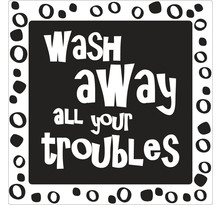 Tampon fond de moule savon wash away all your troubles