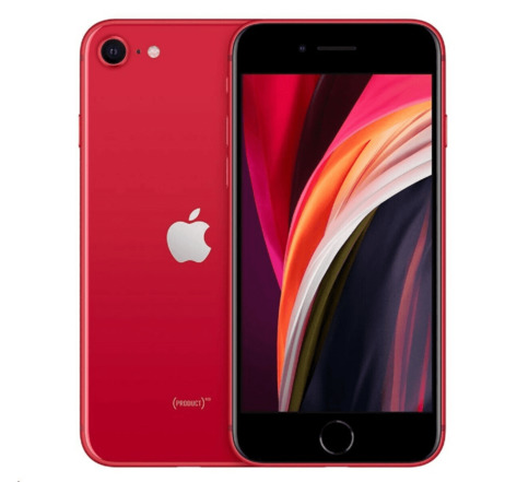 Apple iphone se (2020) - rouge - 64 go - parfait état