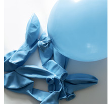 Ballons de baudruche gonflables Bleu 10 pièces - Graine créative