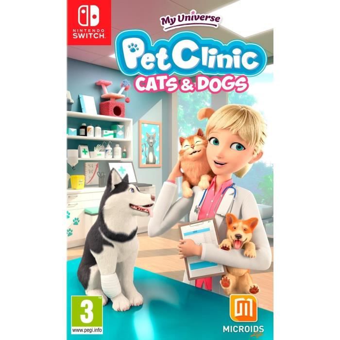 My Universe: Pet Clinic Cats & Dogs Jeu Switch - Cstore - La Poste Pro