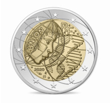 Monnaie 2€ Commémorative Recherche Médicale - Union - Qualité Bu Millésime 2020
