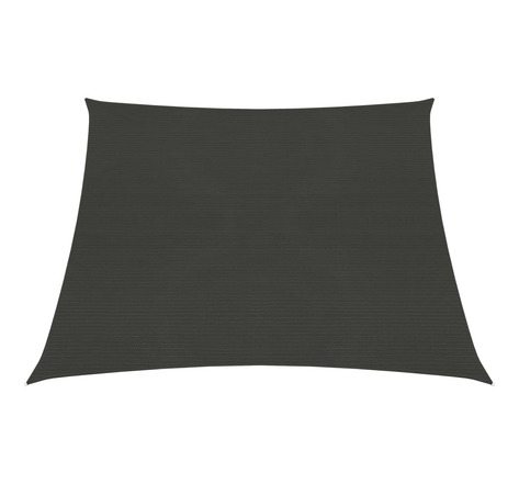 Vidaxl voile d'ombrage 160 g/m² anthracite 3/4x2 m pehd