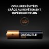 Duracell - nouveau piles alcalines aaa plus  1.5 v lr03 mn2400  paquet de 12