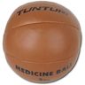 TUNTURI Medicine Ball - Cuir - 3kg