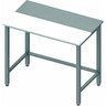 Table de découpe inox et poly - profondeur 600 - stalgast -  - acier inoxydable1200x600 x600xmm