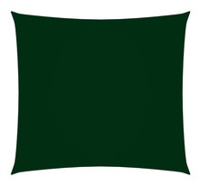 Vidaxl voile de parasol tissu oxford carré 2x2 m vert foncé