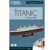 Puzzle d maquette titanic