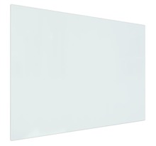 vidaXL Plaque de verre pour cheminée rectangulaire 80x60 cm