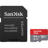 Sandisk sandisk ultra microsd uhs-i u1 64 go + adaptateur sd