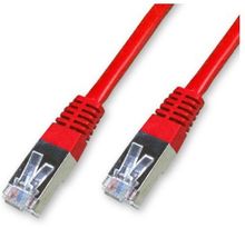 Câble/Cordon réseau RJ45 Catégorie 6 FTP (F/UTP) Droit 50m (Rouge)