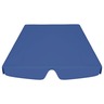 vidaXL Toit de rechange de balançoire bleu 150/130x105/70 cm
