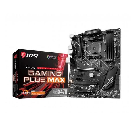 Msi x470 gaming plus max amd x470 emplacement am4 atx