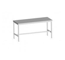 Table inox 304 soudée centrale - l2g - 1800