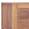 Vidaxl table de chevet 40 x 30 x 50 cm bois de teck solide