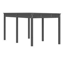 vidaXL Table de jardin gris 159 5x82 5x76 cm bois massif de pin