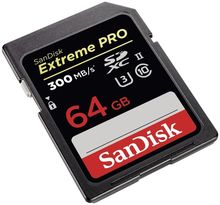 Carte mémoire Secure Digital (SD) Sandisk Extreme PRO 64Go SDHC