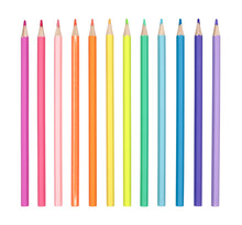 Crayons de couleur qualité beaux-arts couleur pastel 12 pièces
