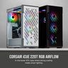 CORSAIR Boîtier PC iCUE 220T RGB Airflow - Moyen Tour - Verre trempé - Noir (CC-9011173-WW)