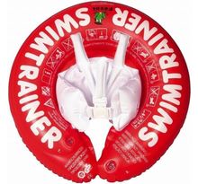 Freds Swim Academy Bouée bébé Swimtrainer Rouge 3 mois a 4 ans