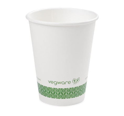 Gobelets pour boissons chaudes 34 cl - lot de 1000 - vegware -  - papier x108mm