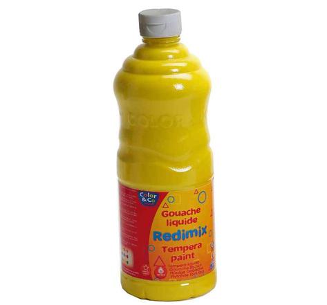 Gouache liquide 1.000 ml, jaune LEFRANC BOURGEOIS