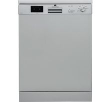 Lave-vaisselle pose libre CONTINENTAL EDISON CELV13453PS1 - 13 couverts - Largeur 59,8 cm 45 dB - Silver