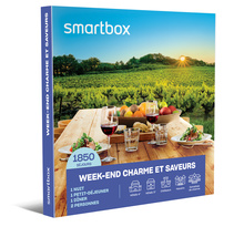 Smartbox - coffret cadeau - week-end charme et saveurs