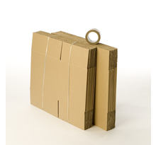 Kit 20 cartons à livres avec 1 rouleau d'adhésif gratuit - 100% recyclable
