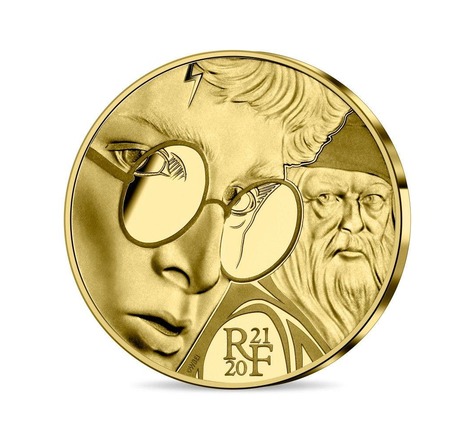 Monnaie 50€ Or 1/4 Oz - Harry Potter - BE 2021