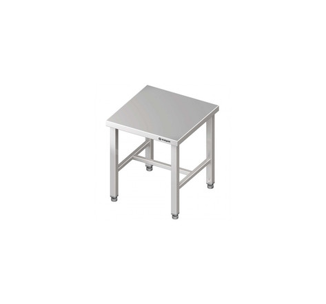 Support table inox - 400 x 400 à 600 x 600 mm - stalgast -  - acier inoxydable400 400x400x450mm