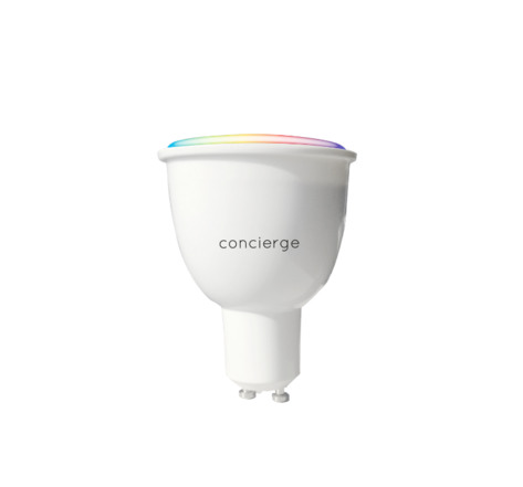 Concierge PlugnSay Color Spot - ampoule LED WIFI GU10 compatible Google Home et Amazon Alexa