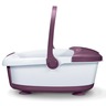 Beurer bain de pied fb 21 60 w blanc et violet