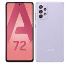 Samsung galaxy a72 dual sim - violet - 128 go - très bon état